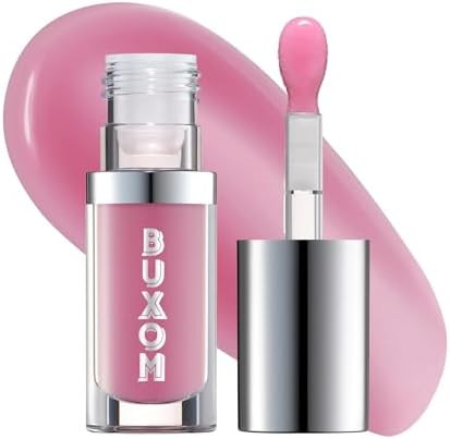 BUXOM Full-On Plumping Glossy Lip Oil, Nourishing & Hydrating Tinted Lip Gloss, Juicy High-Shine ... | Amazon (US)