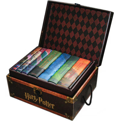 Harry Potter Hardcover Boxed Set: Books 1-7 (Trunk) - by  J K Rowling (Mixed Media Product) | Target