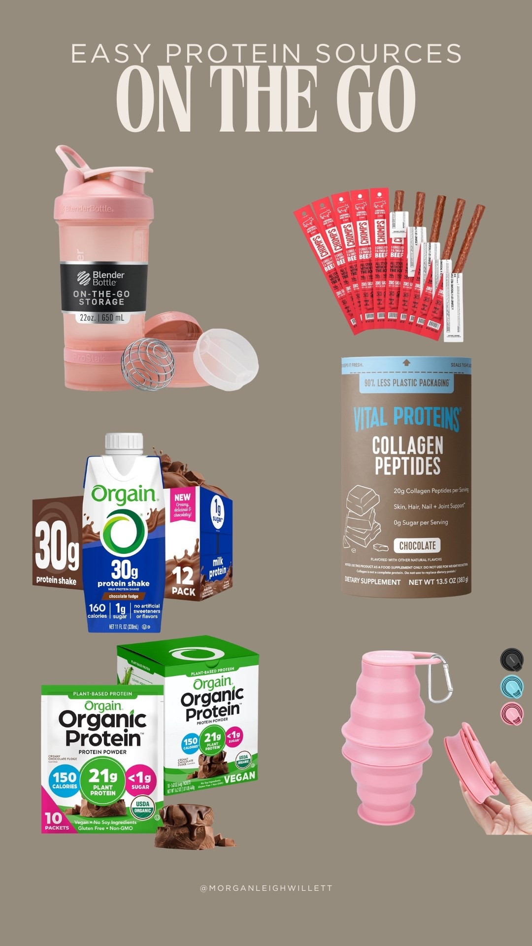 My go to realistic protein sources when I’m running out the door. These are my repeat favorites! 

#LTKActive #LTKfitnessgoals #LTKfoodie