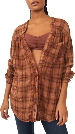 One of the Boys Plaid Tunic Shirt | Nordstrom