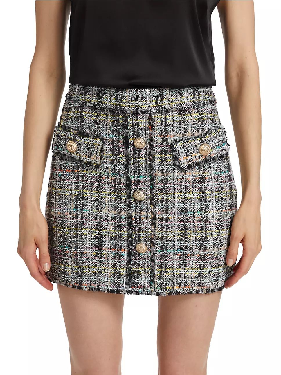 Sandra Tweed Mini Skirt | Saks Fifth Avenue