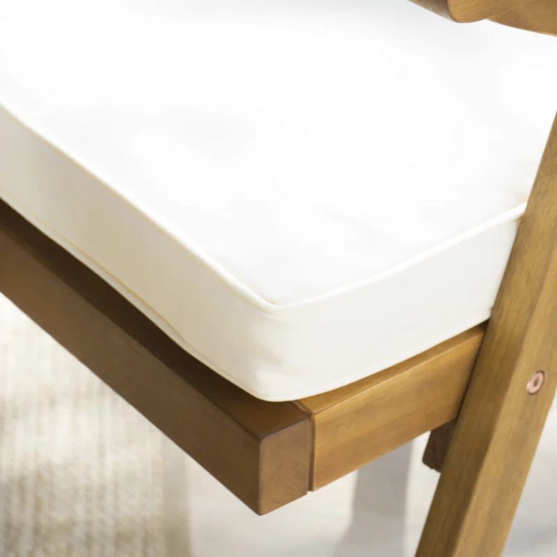 Rectangular 6 - Person 32.25'' Long Dining Set with Cushions | Wayfair North America