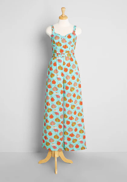 ModCloth x Marisol Muro Bugs and Kisses Wide-Leg Jumpsuit | ModCloth