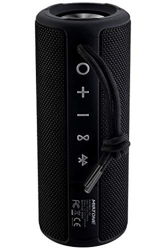 MIATONE Outdoor Portable Bluetooth Speakers Waterproof Wireless Speaker (Black) | Amazon (US)