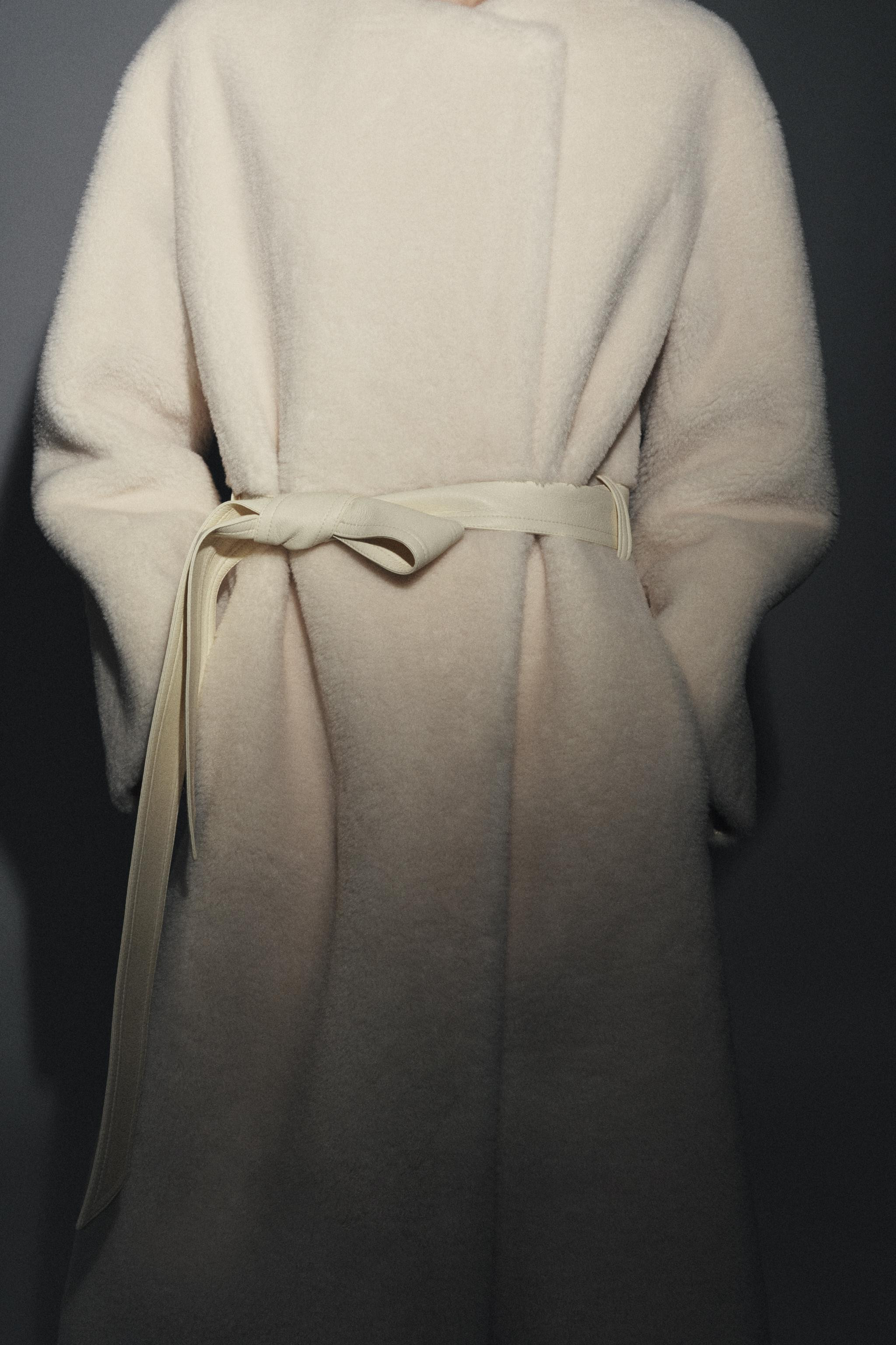 KUNSTFELLMANTEL ZW COLLECTION LIMITED EDITION | Zara US