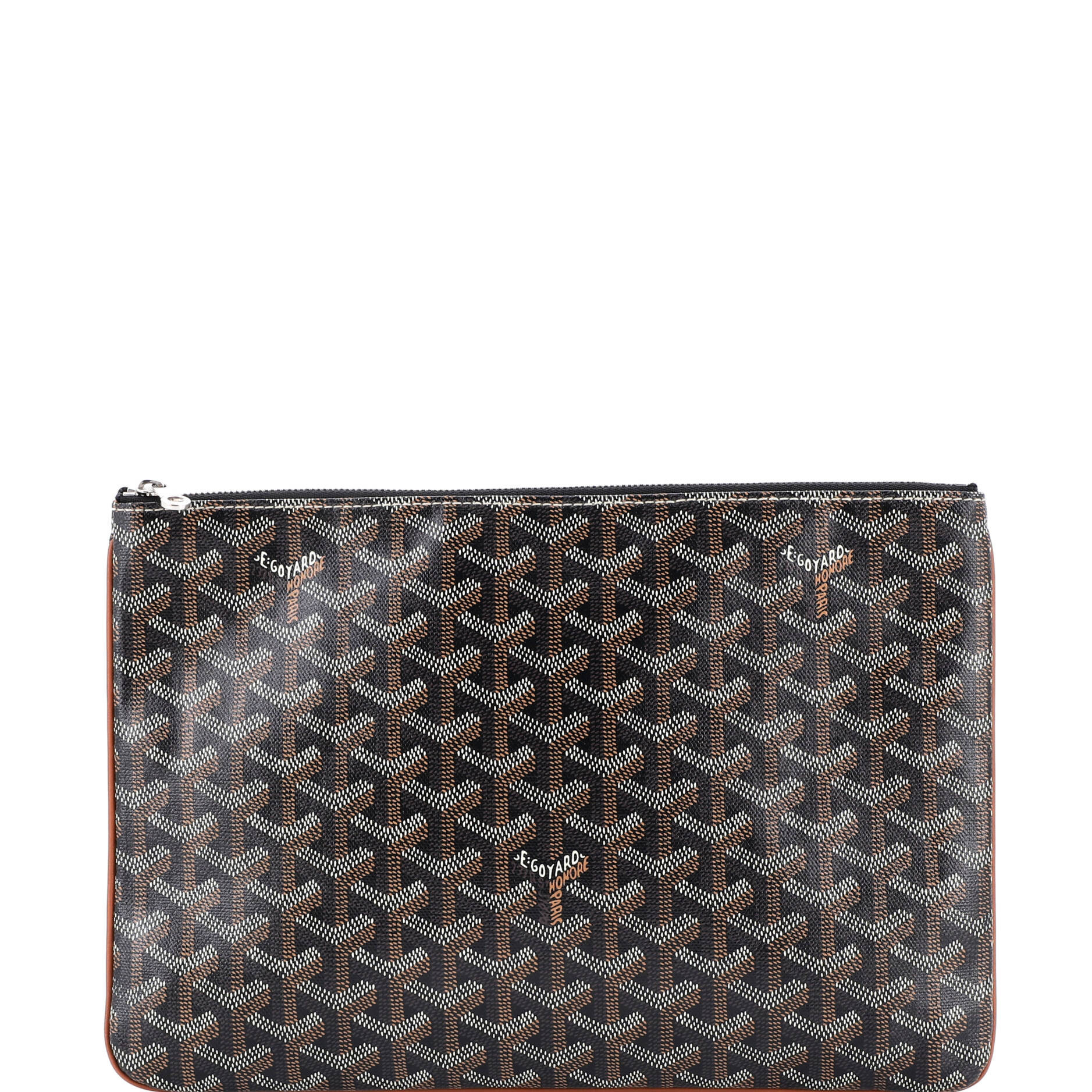 Senat Zip Pouch Coated Canvas MM | Shop Simon