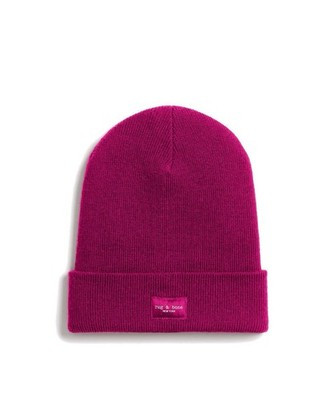 Rag & Bone - Beanie - Wool Blend - Berry Pink - Designer - Brand New w/ Tags | eBay US
