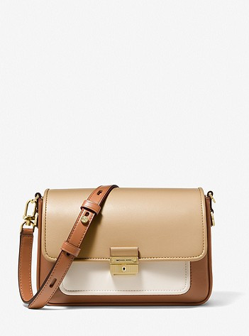 Bradshaw Medium Color-Block Leather Messenger Bag | Michael Kors US