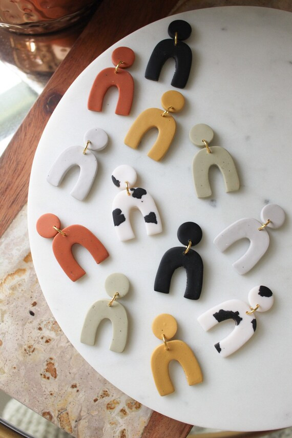 Custom Fall Mini Arches  Cow Print Green White Black | Etsy | Etsy (US)