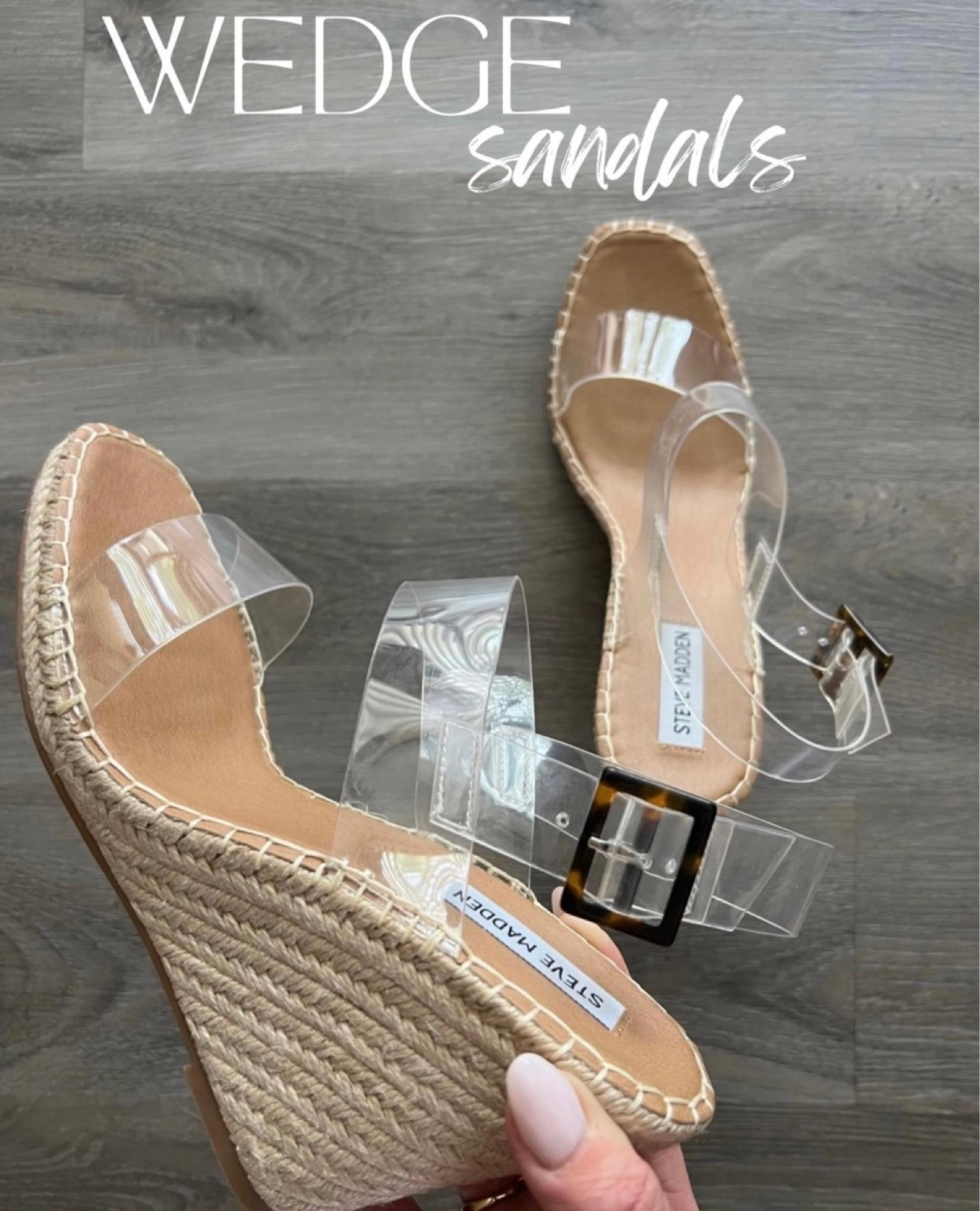 Steve madden relish wedge sales sandal