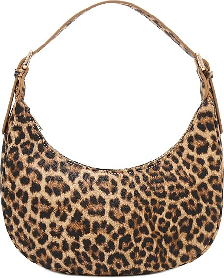 FashionPuzzle Animal Printed Leopard Handbag Purse | Amazon (US)