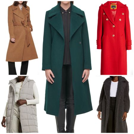 Women’s coats in all different styles !! Long coats, puffer vests longline, red coat, pine green coat, wool coat

#LTKtravel #LTKworkwear #LTKSeasonal