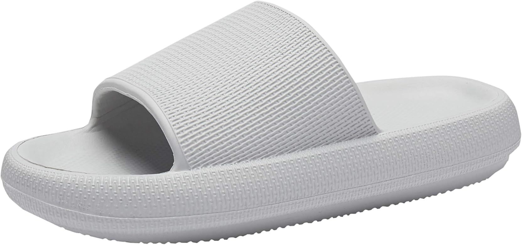 Slippers for Women and Men Quick Drying Bathroom Shower Sandals Open Toe Soft Cushioned Extra Thick  | Amazon (US)
