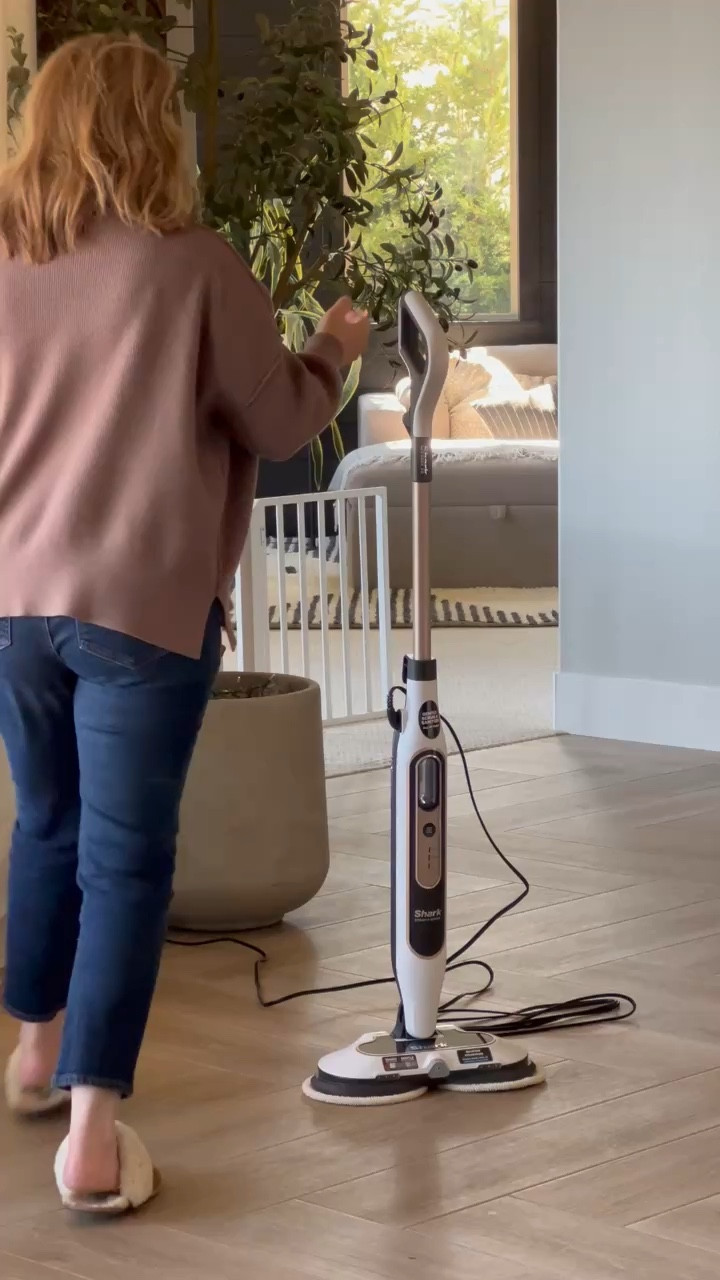 We recently switched from wood floors to tile, which meant rethinking how we clean them—especially with two Bernedoodles tracking in dirt every time they go outside. After researching tile-safe cleaning solutions, we landed on this steam cleaner, and it’s been a game changer for tackling grime, pet messes, and everyday buildup without harsh chemicals.

It’s super easy to use—just press the button, pull back the handle, and occasionally hit another button for extra steam. (I may or may not have taken longer than necessary to figure that part out.) But once I did? Sparkling clean floors.

If you’re looking for a pet-friendly, grout-safe floor cleaner, this one is definitely worth checking out.

#LTKHome #LTKOver40