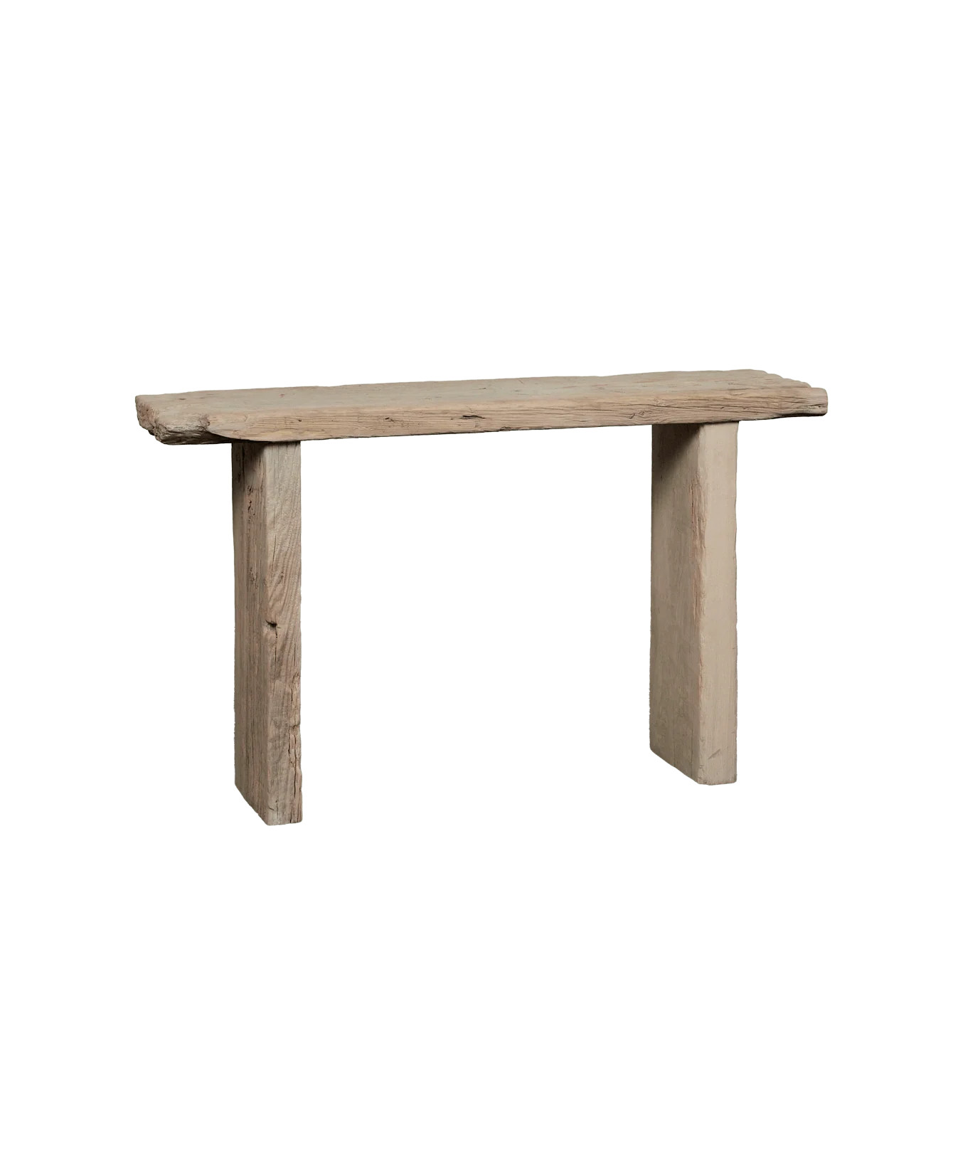Olive Ateliers Chunky Elm Console - Bleached from China | Olive Ateliers