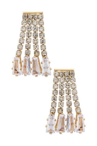 Ettika Ice Cold Earrings in Gold from Revolve.com | Revolve Clothing (Global)
