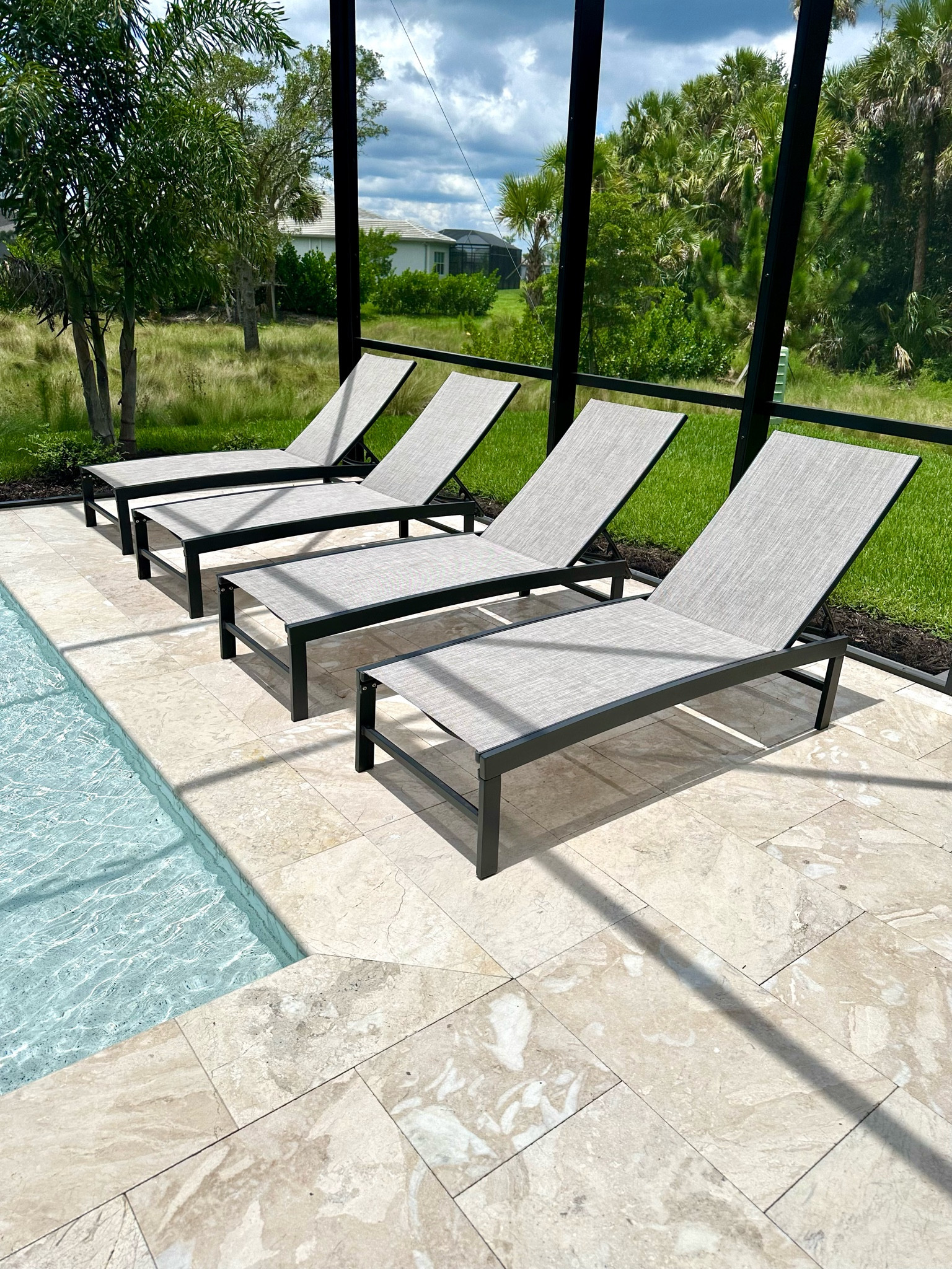 Chaise Lounges! I got the ones in the dark grey frame and the earth color fabric🤍

#LTKFind #LTKhome #LTKswim