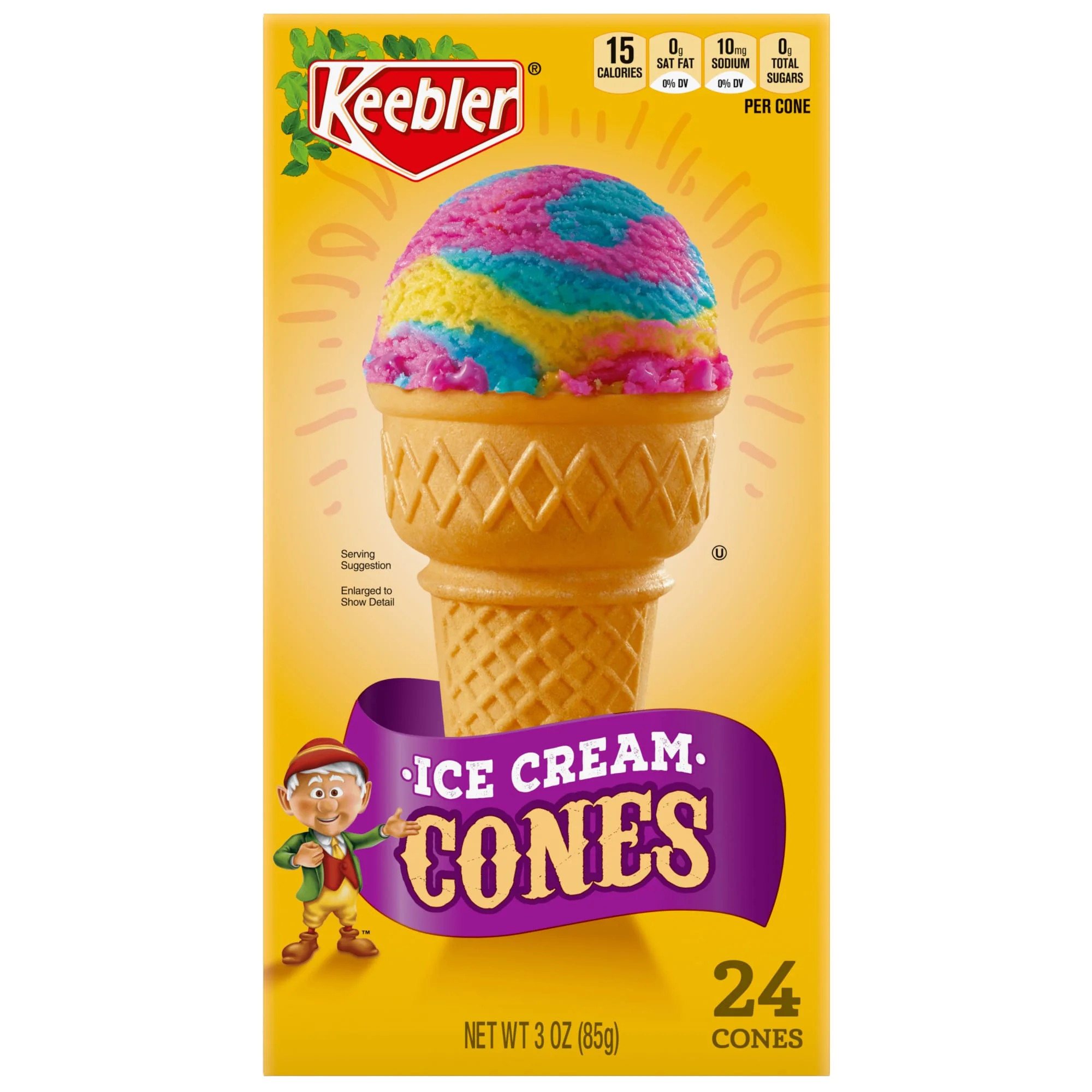 Keebler Ice Cream Cones 24 ct | Walmart (US)