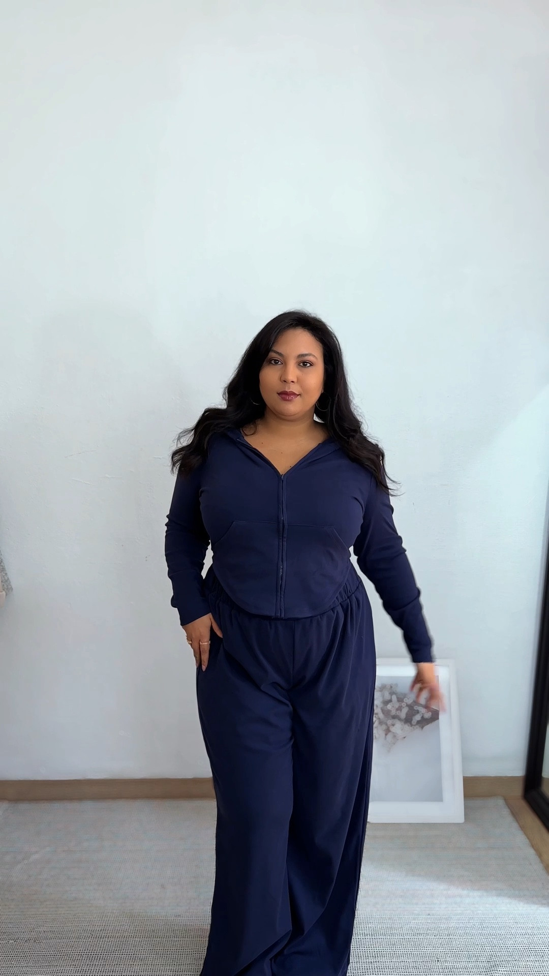Elevated basics: loungewear set 💙

#sheincurve #basics #fashionstaples #springfashion #loungewear #curvy #midsizefashion #comfyoutfit

#LTKspring #LTKmidsize #LTKcurves