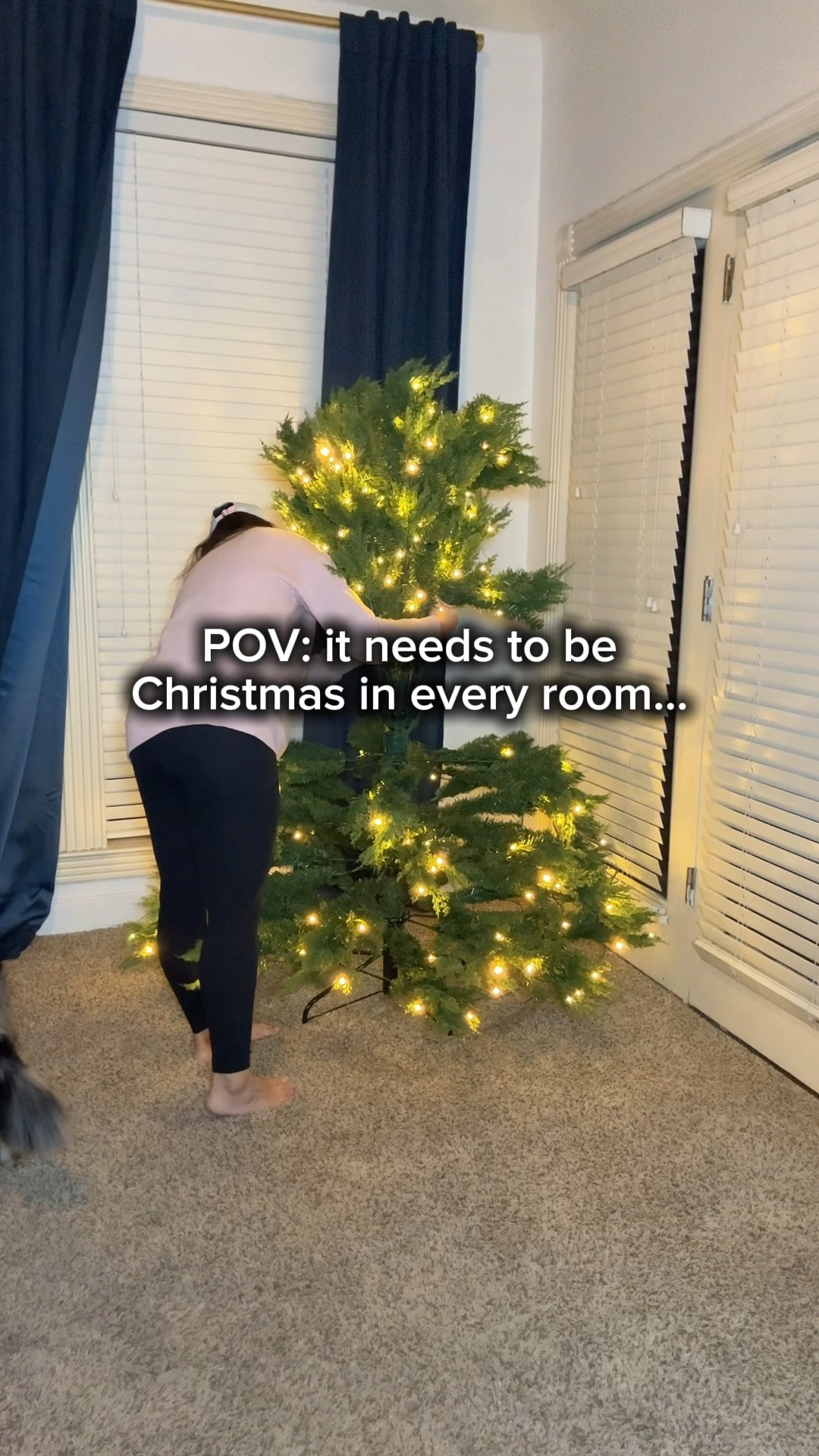 #ad Officially obsessed with the goal of having a Christmas tree in every room over here. 

Added this gorgeous 7.5 foot pre lit tree from Best Choice Products to our bedroom and I love how warm and cozy it feels. 

If you prefer the warm twinkle light look over bright white LEDs, this tree is beautiful. 

The branches look so realistic, it’s really full especially at the bottom, and it was easy to assemble and fluff. 

I went with a blue ornament theme to match the room and paired it with the slatted wood tree collar for that designer look without the designer price. Such a great value for the quality. 

Comment TREE for the link to this tree and more decor faves and follow @makingfrugalfun for holiday inspo all season long! 

@bcproducts #christmasdecor #holidaydecor #christmastree #prelittree #warmwhitechristmaslights #bestchoiceproducts #holidayhome #cozychristmas #holidaystyle #holidayinspo #christmasathome #homedecoronabudget #christmasbedroomdecor #christmasbedroom 

#LTKHome #LTKHoliday