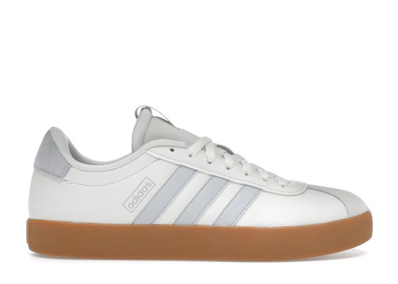 Adidas VL Court 3.0 (Women's) Sneakers in Core White/Halo Blue/Gum | StockX