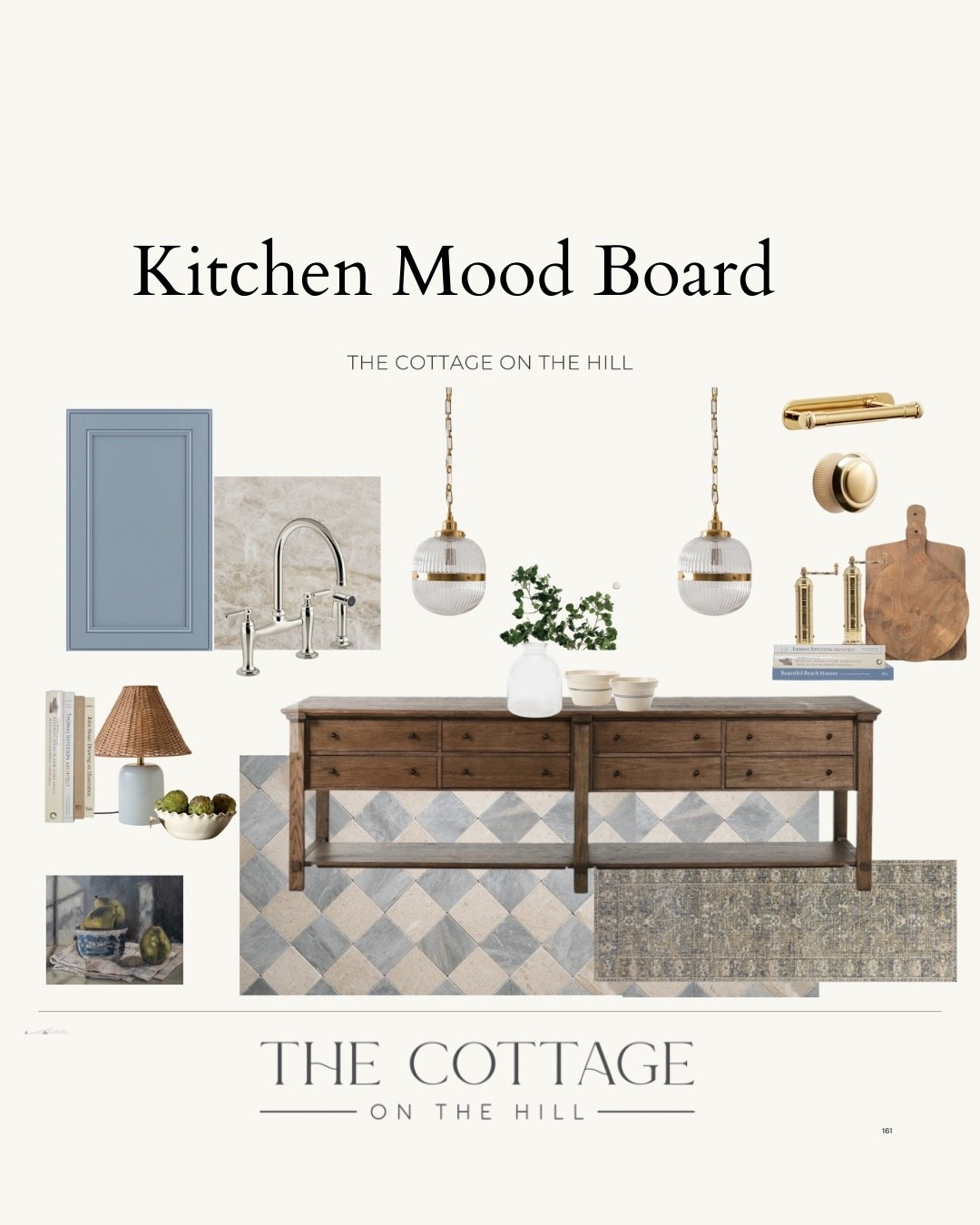 Pretty blue kitchen inspiration 

#LTKHome