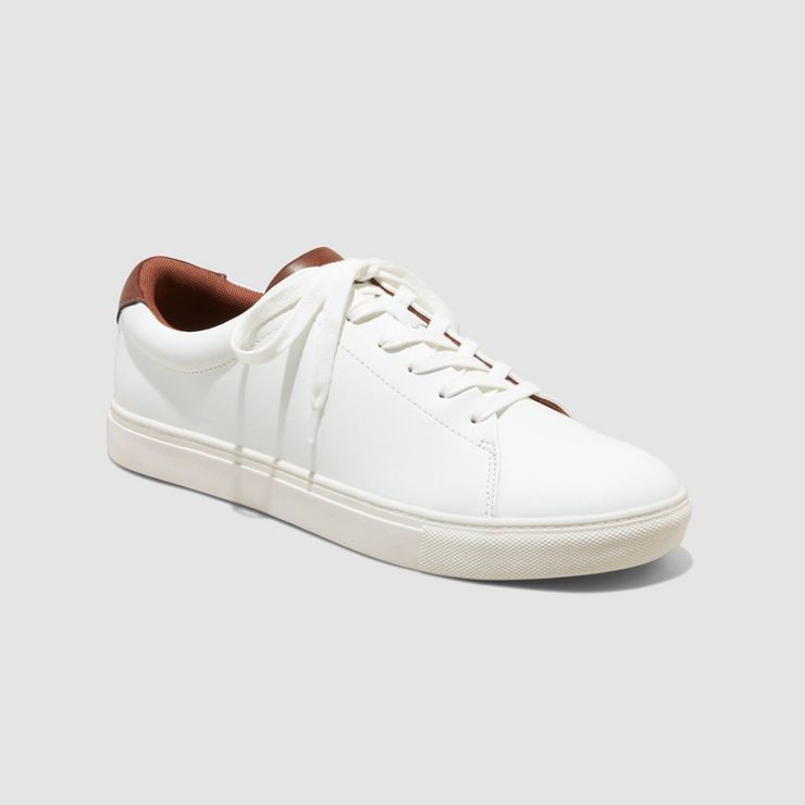Men's Harrison Sneakers - Goodfellow & Co™ White | Target