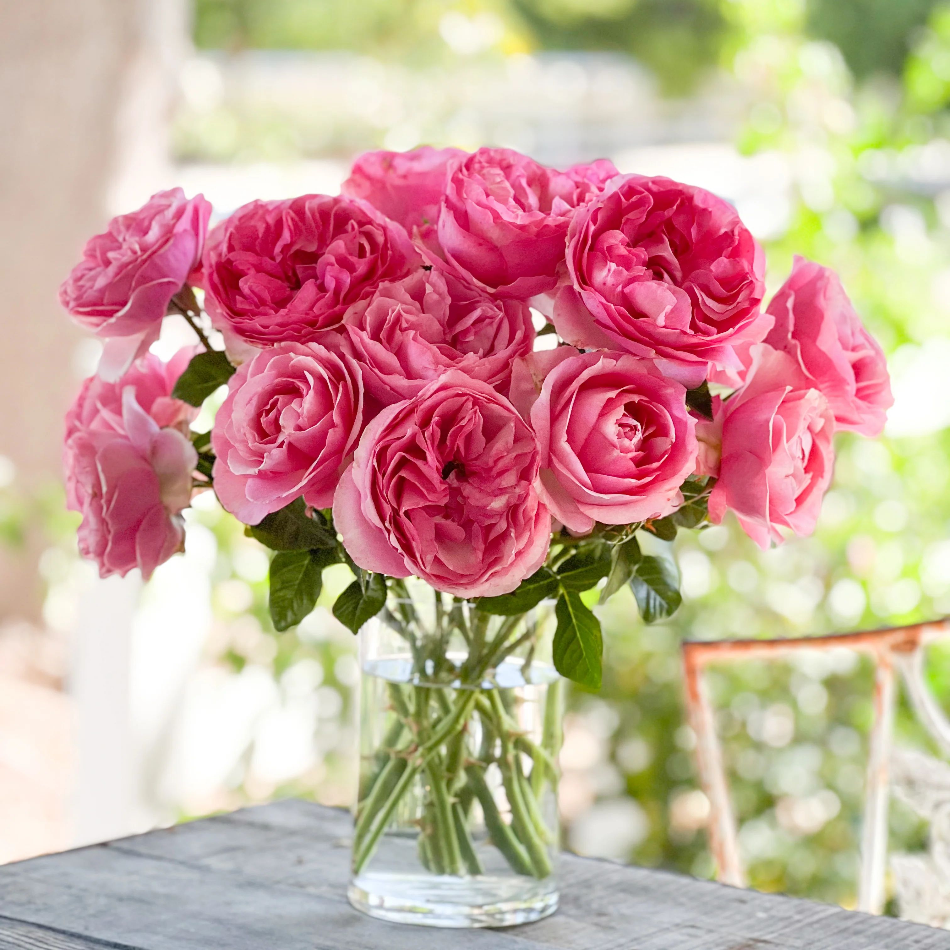 Summer Raspberry Bouquet | Grace Rose Farm
