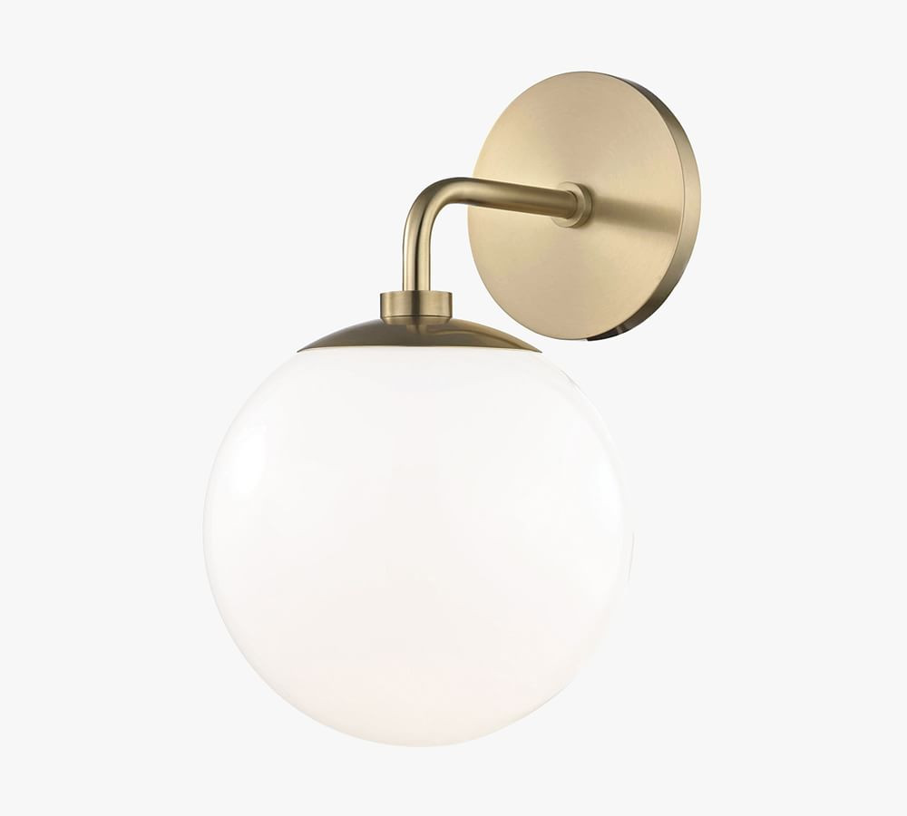 Jorson Glass Globe Sconce (12'') | Pottery Barn (US)