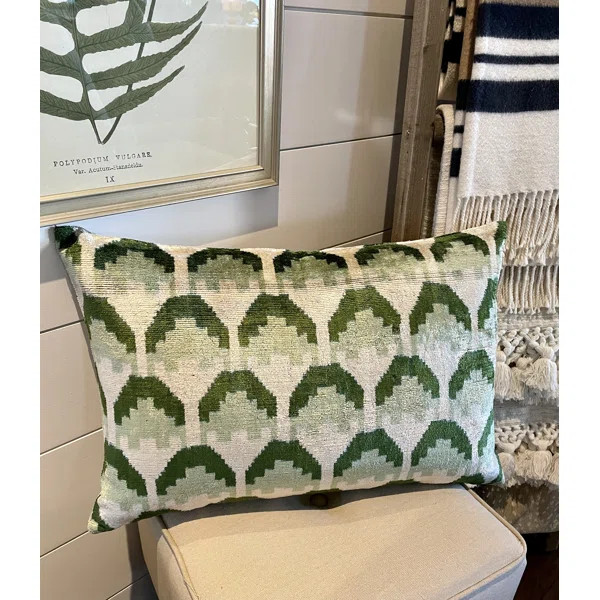 Wais Velvet Lumbar Throw Pillow | Wayfair North America