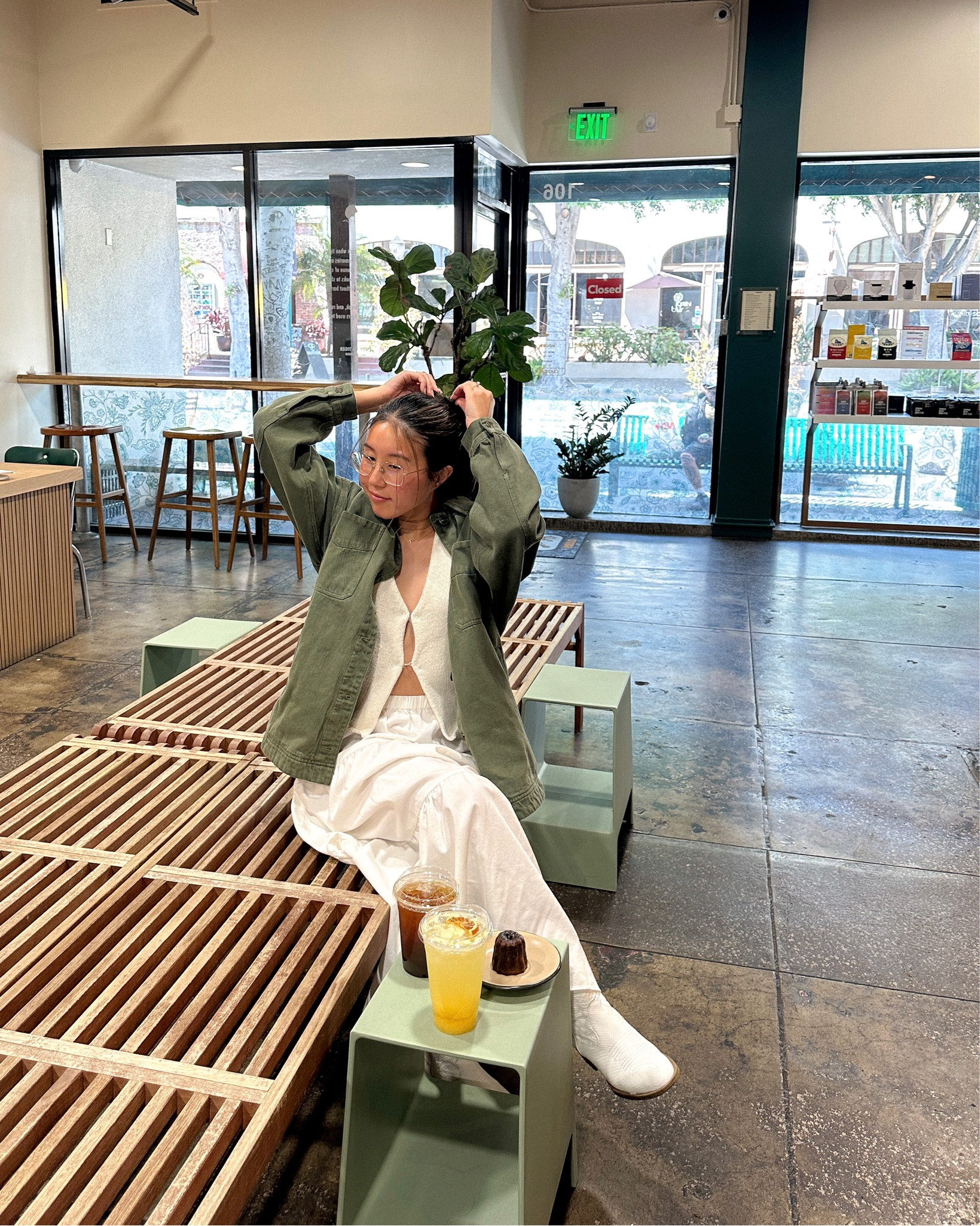 cute and casual coffee shop fit

maxi skirt, free people, cowboy boots, coastal cowgirl, coffee shop fit