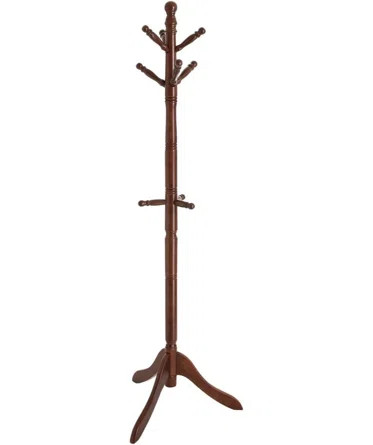 Sandcliff Solid Wood Freestanding 9 - Hook Coat Rack | Wayfair North America