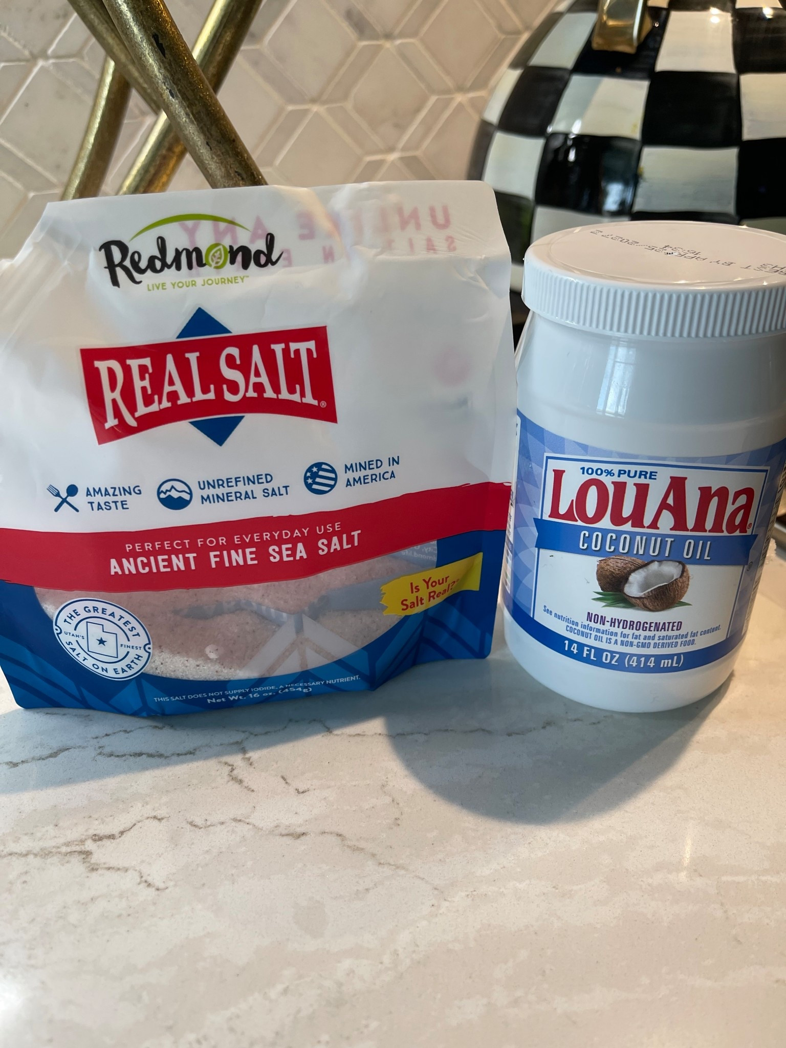 The salt and coconut oil I use 

#LTKFamily