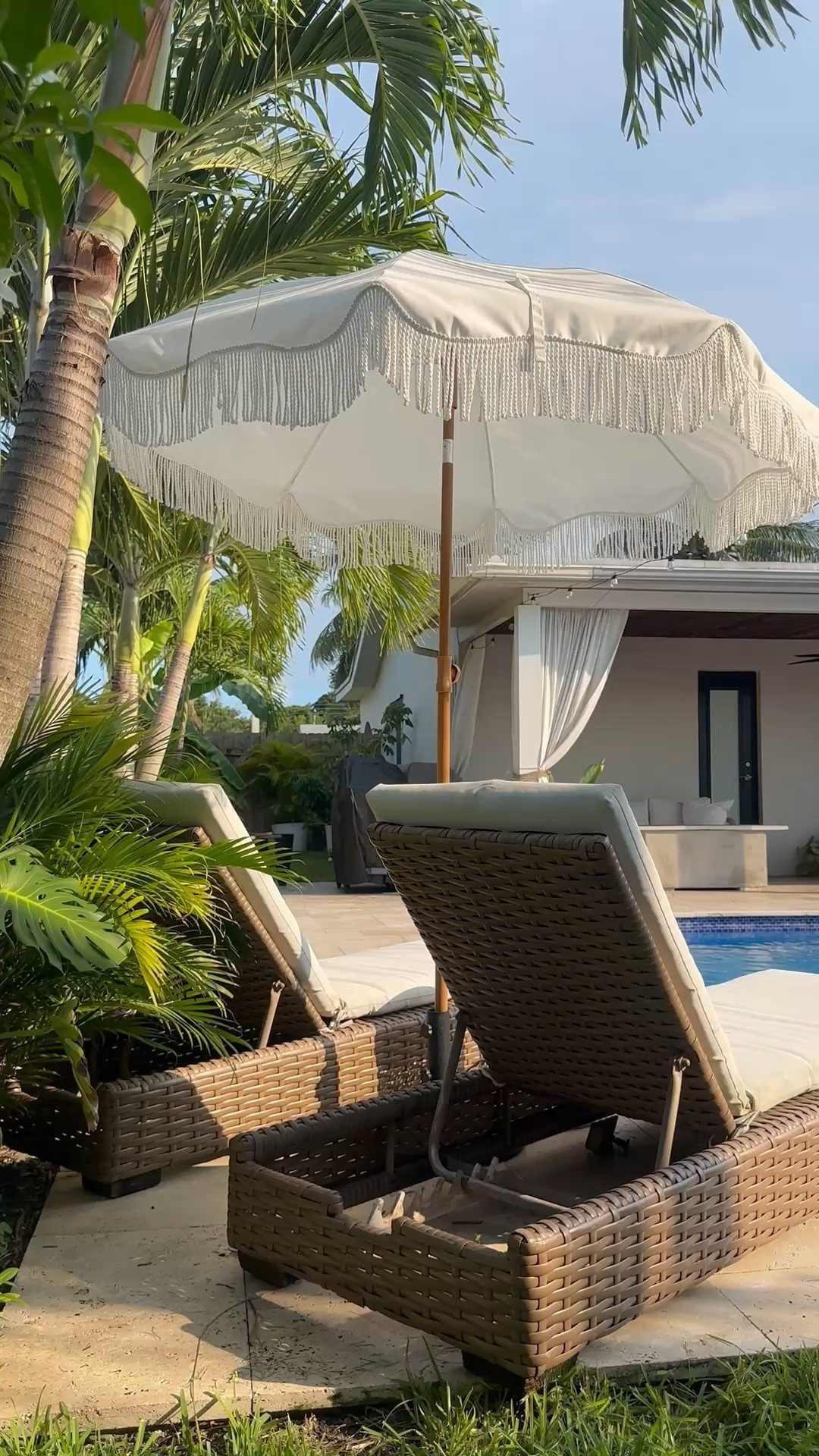 Soaking in these summer views in our pool lounge chairs 

Lounge chairs 
Pool
Poolside 
Summer
Tropical 
Garden 
Plants  
Amazon home
Walmart
Wayday sale
Wayfair 
Pottery barn 
McGee 
Magnolia 
Coastal cottage 
Beach house 
Travel 
Patio umbrella
Outdoor furniture 
Weekend 
Cottage 
Coastal cottage 
Wicker chairs 
Woven chairs 
Cozy home 
Garden 
Patio 
Stone
Travertine 
Patio 
Backyard 
Bbq 
Barbecue 
Summer
Labor Day weekend 
Fall
Beach house 
Palm trees 
Greenery 
Lush

#LTKSaleAlert #LTKHome #LTKSeasonal