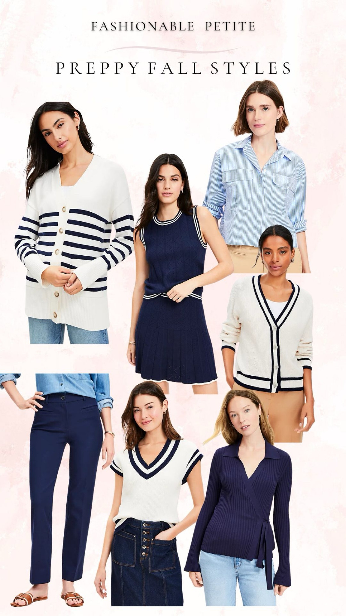 Preppy fall outfits from loft! 

Preppy outfit, striped sweater, sweater vest, fall outfit, coastal grandmother, fall outfits 

#LTKSaleAlert
