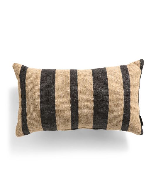 14x24 Outdoor Striped Pillow | TJ Maxx