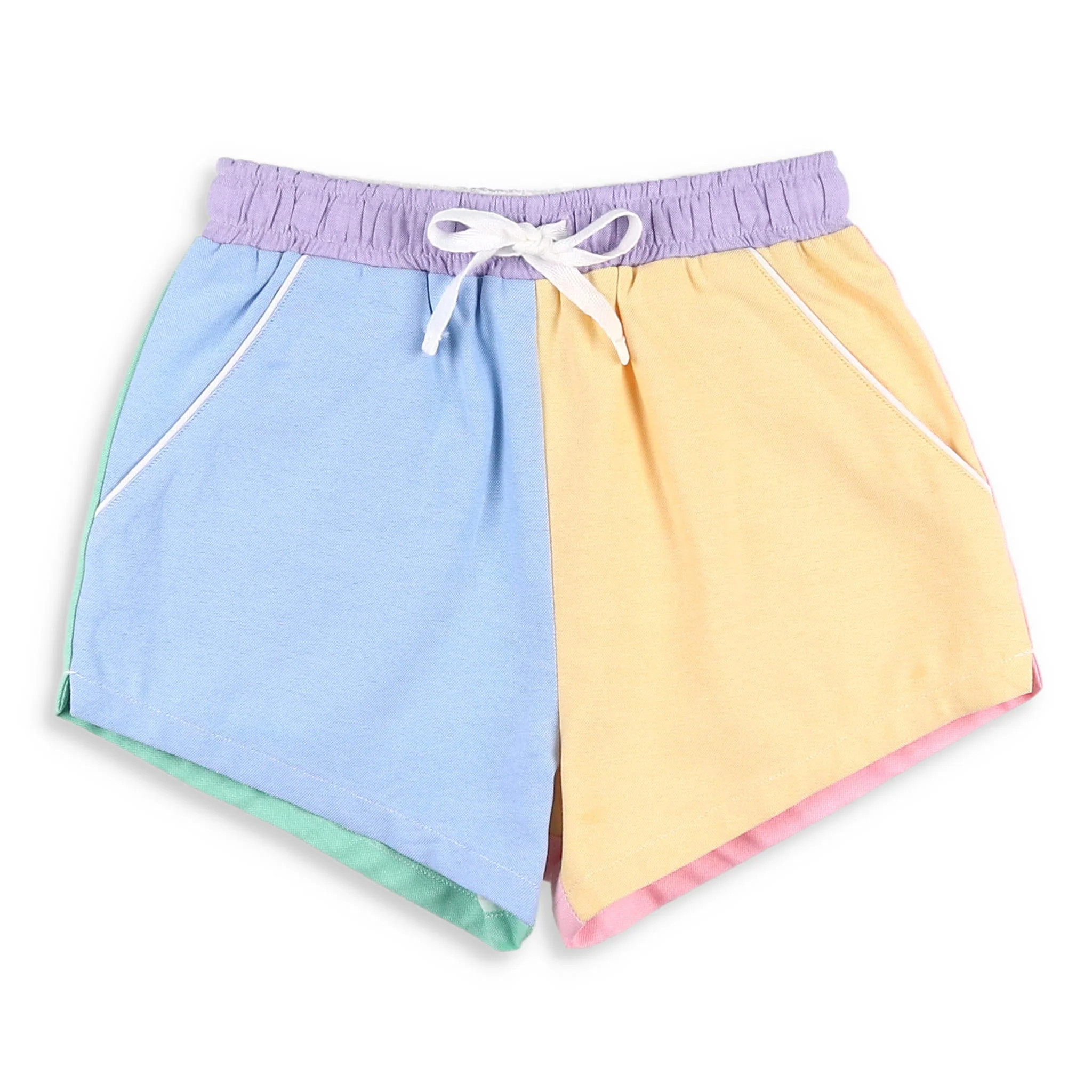 Boys Shrimp Shorts - Colorblock Oxford - Shrimp and Grits Kids | Shrimp and Grits Kids
