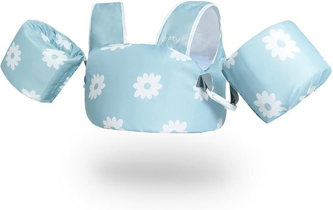 Zeraty Toddler Swim Vest for Kids, Toddler Floaties 2-3-4-5-6, Swim Jacket 25-30-50-66 lbs Detach... | Amazon (US)