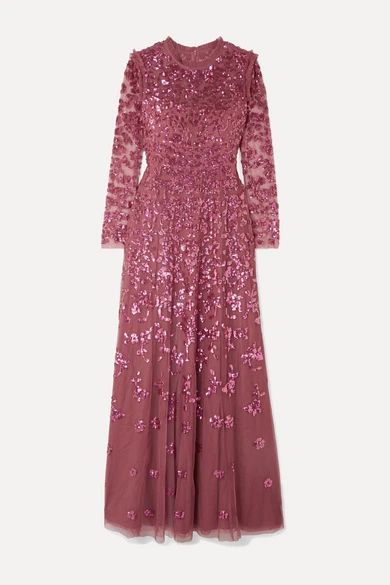 Rosmund sequined tulle gown | NET-A-PORTER (US)