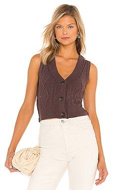 Denson Cable Vest
                    
                    Free People | Revolve Clothing (Global)