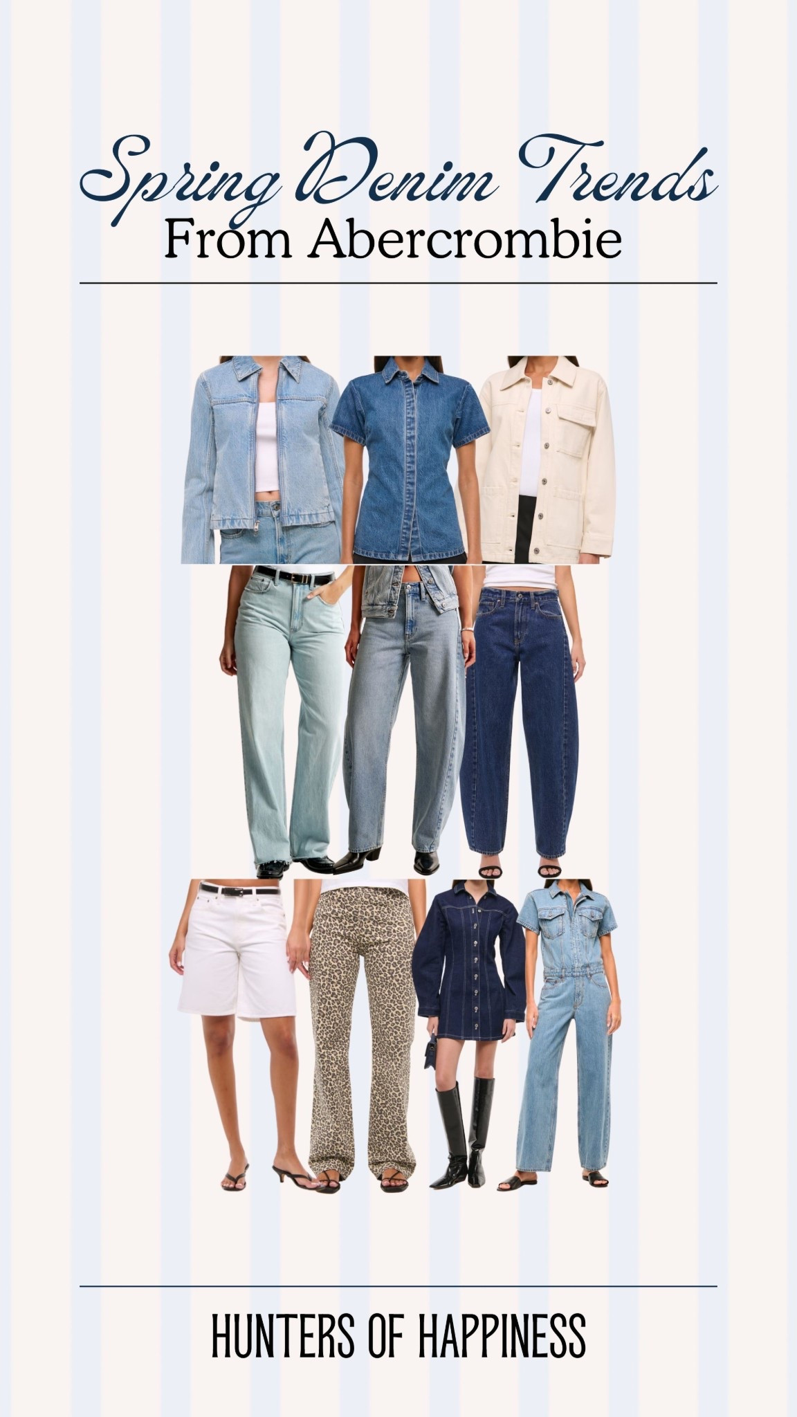 Loving these spring denim finds from Abercrombie! 😍  

#LTKStyleTip #LTKFindsUnder100 #LTKSeasonal