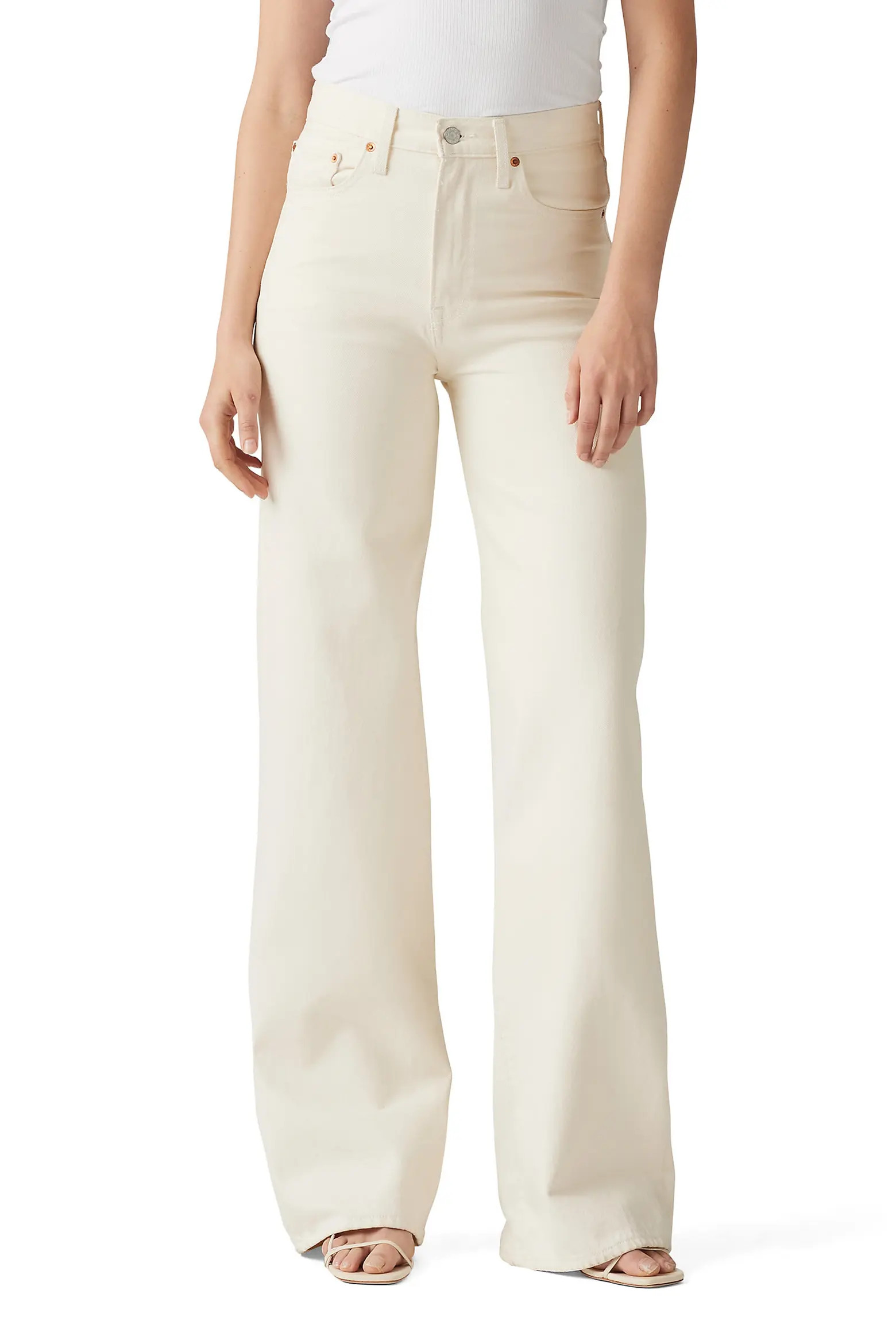 Ribcage High Waist Wide Leg Jeans (Women) | Nordstrom | Nordstrom