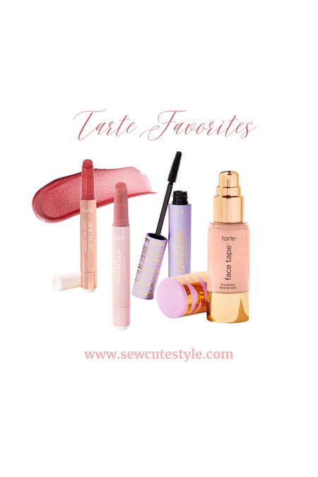 Tarte favorites, their lip products are legit my fav! 

#LTKfindsunder50 #LTKSpringSale #LTKbeauty