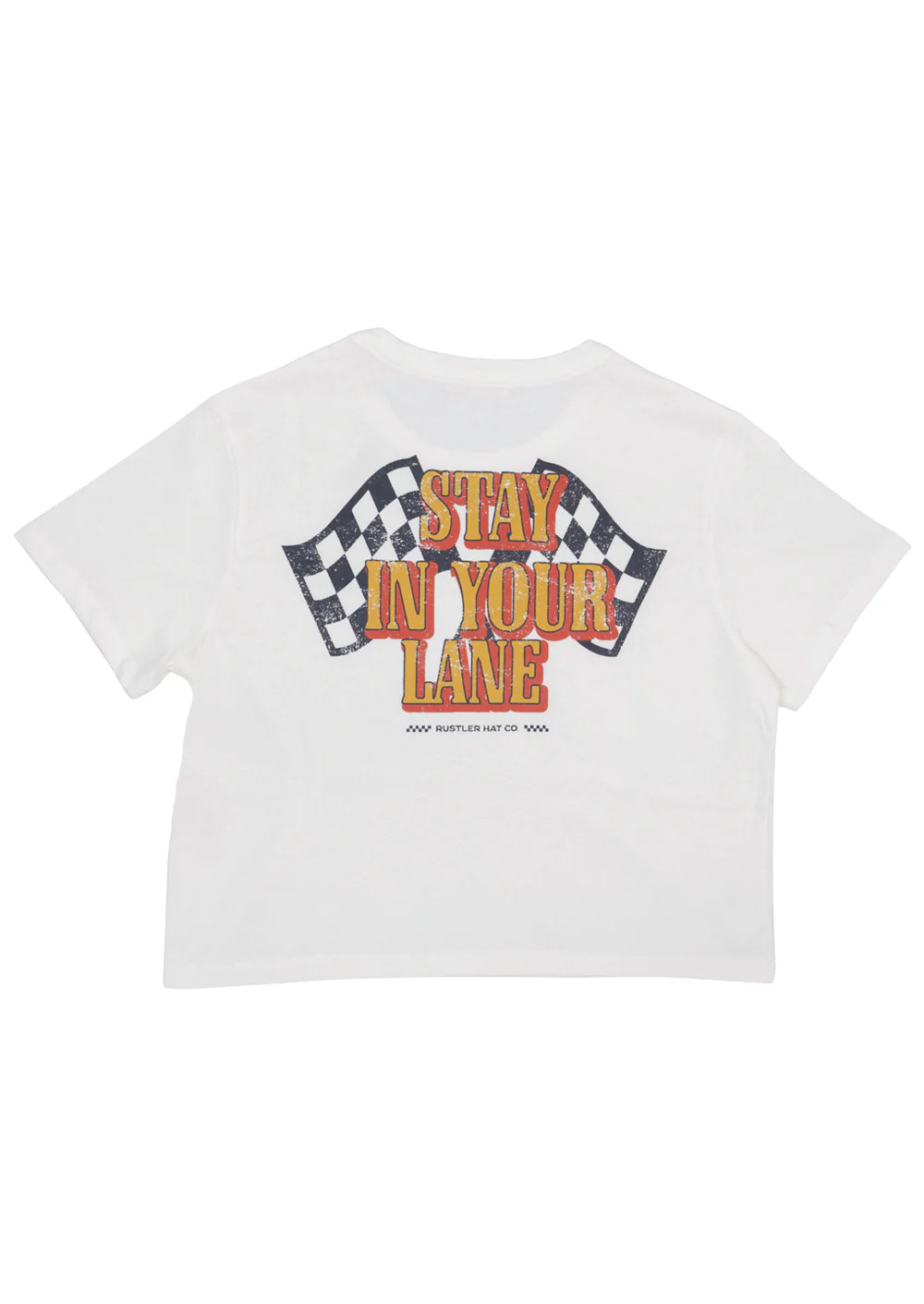 Stay In Your Lane Boxy Tee | Rustler Hat Co.