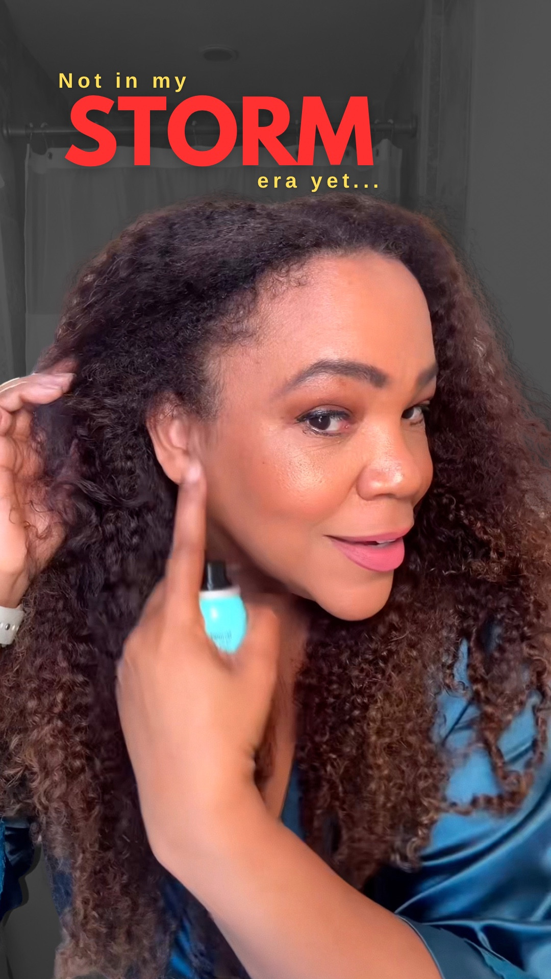 Eventually I will go with grays and be in my STORM ⚡️🌩️ ERA iykyk! Until then I am using my @lorealparis Magic 🪄Root cover up spray in between hair coloring. This gives me the little touch up I need. ✨

#LTKBeauty #LTKOver40