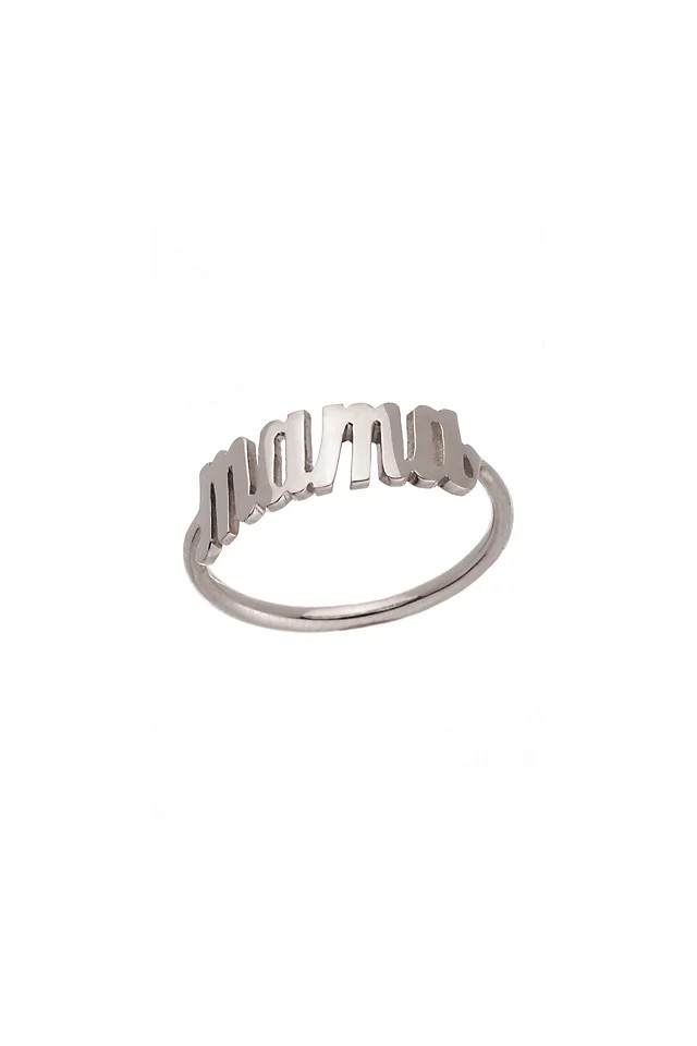 Heather Hawkins 14K Custom Script Ring | Anthropologie (US)