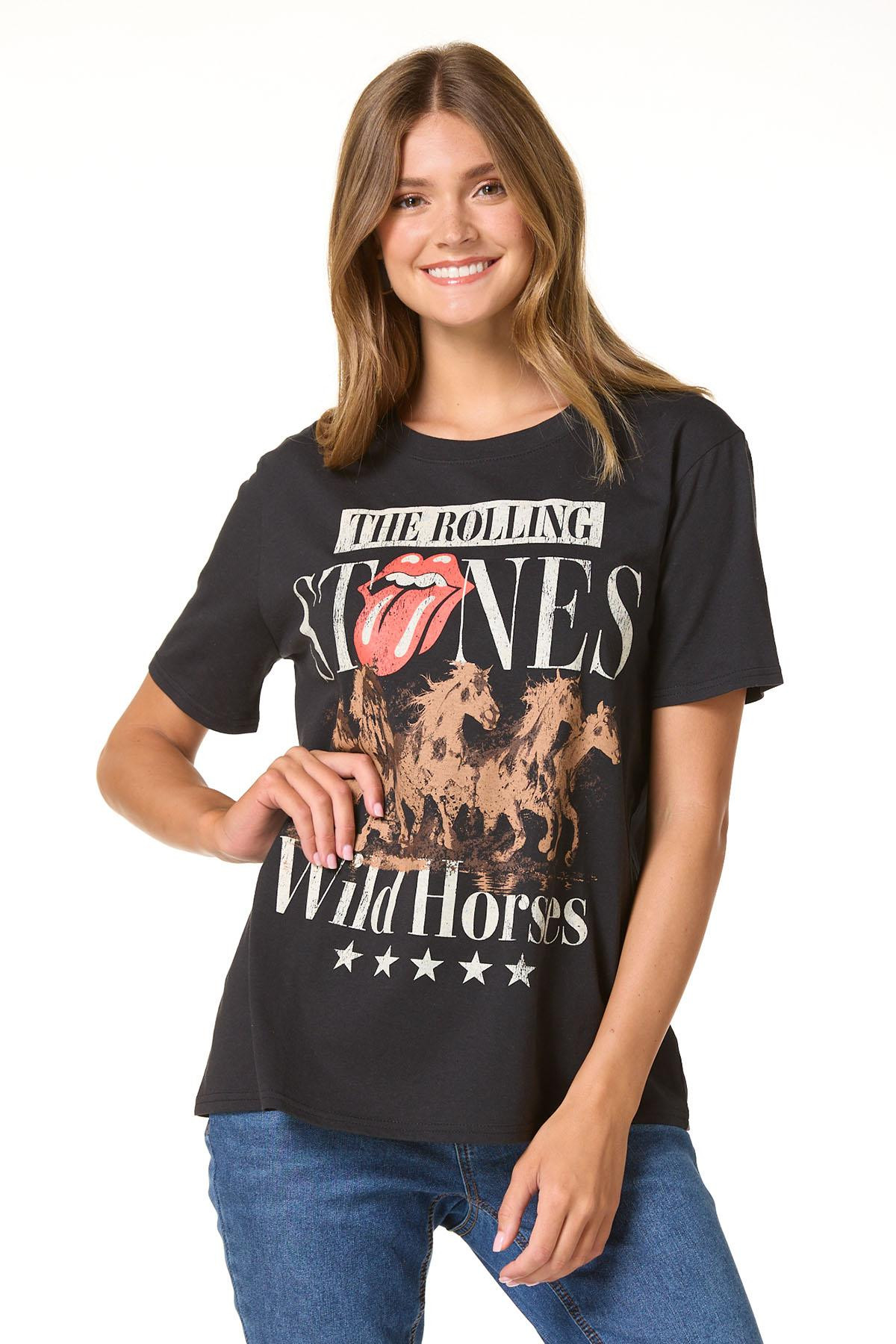 Rolling Stones Wild Horses Graphic Tee | Cato Fashions