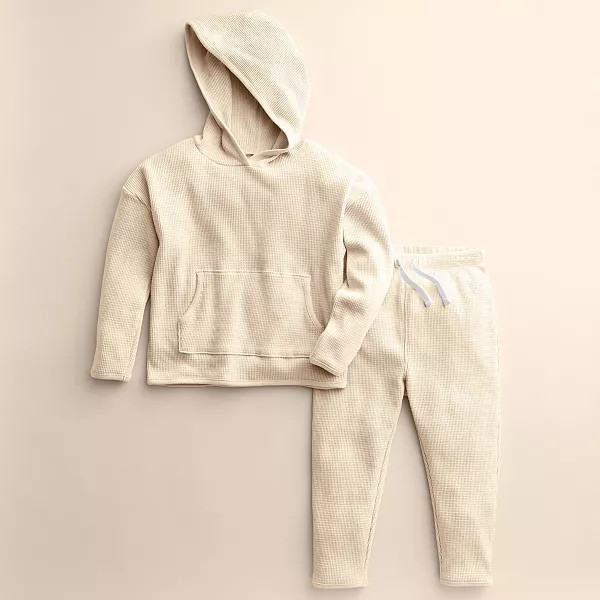 Kids 4-12 Little Co. by Lauren Conrad Cozy Hooded Pullover & Pants Set | Kohl's