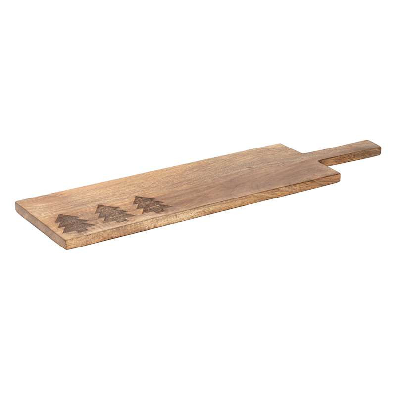 Wooden Tree Serving Board, 23x6 | At Home