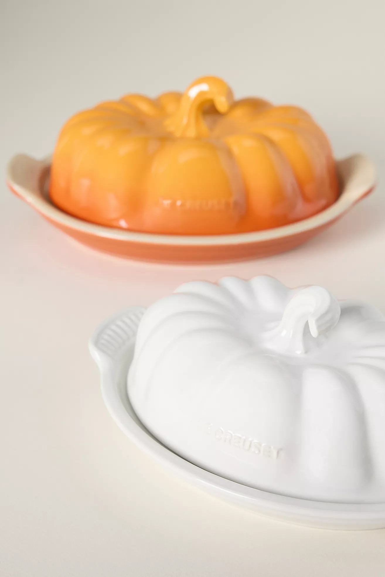 Le Creuset Pumpkin Butter Dish | Anthropologie (US)